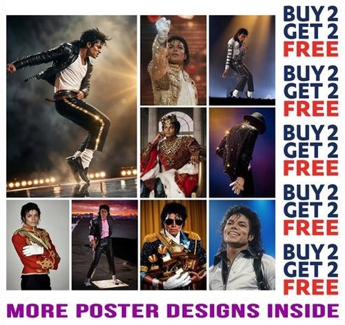 Michael jackson poster - michael, art