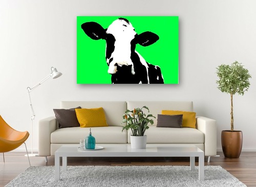 Pop art cow - pop, 6-
