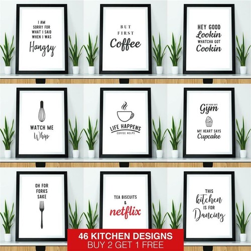 Kitchen wall art - kitchen, prints