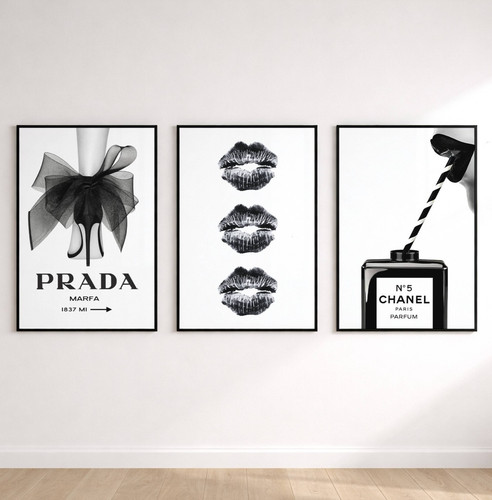 Luxury fashion wall - wall, art