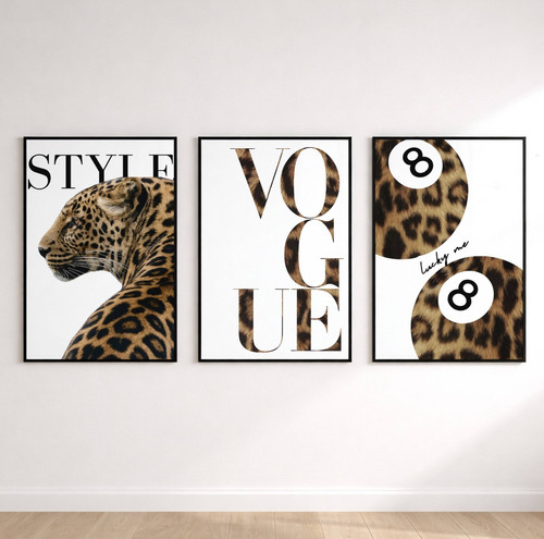 Set luxury leopard - luxury,