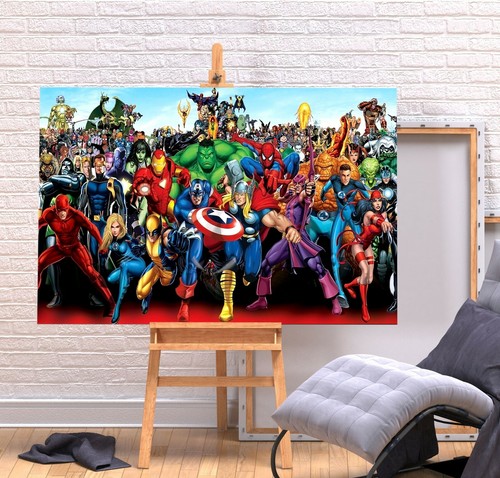 Marvel superheroes wall art - marvel,