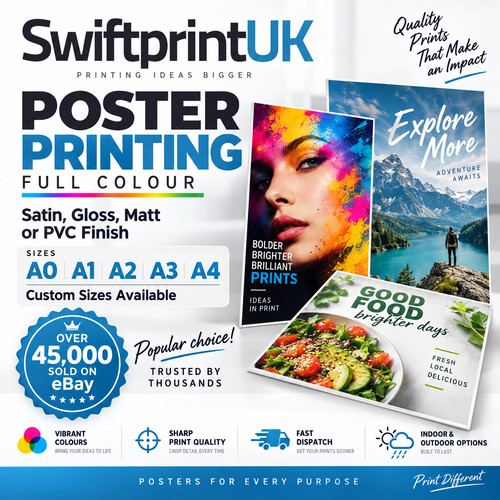 Poster printing colour satin - printing,