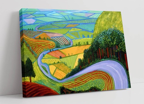 Garrowby hill david hockney - hill,,