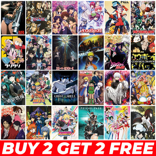 Classic anime posters - anime, a3