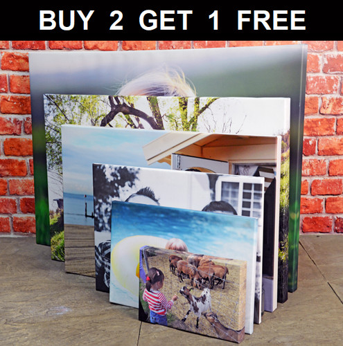 Personalised photo canvas - photo, on