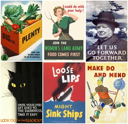 Vintage war poster - vintage,
