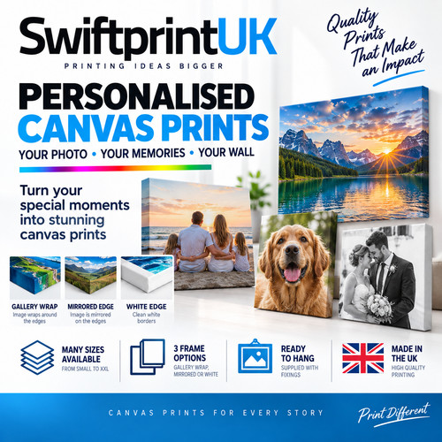 Canvas print personalised - print,