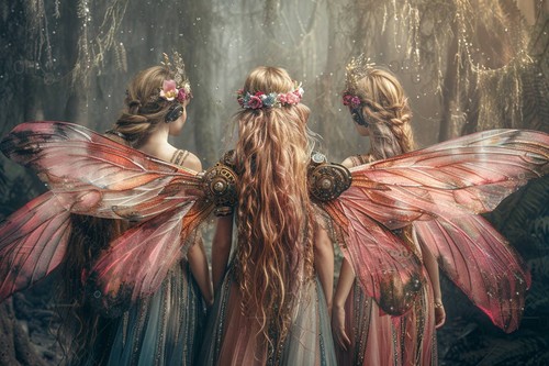 Fairy canvas picture print - fairy,