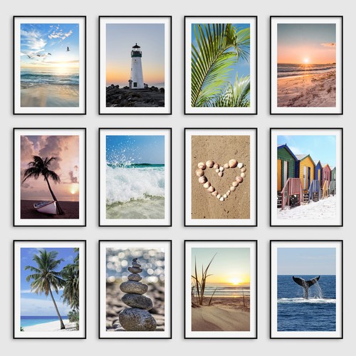 Beach wall art prints - wall,