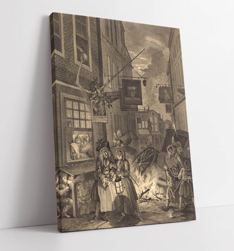 Night william hogarth - night,,