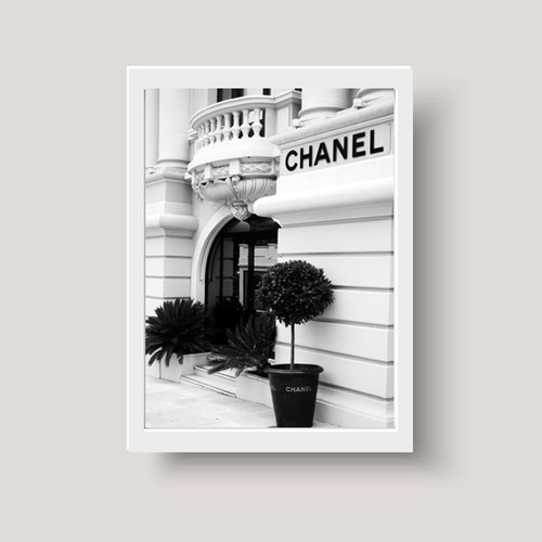 Coco designer fashion wall - coco, art