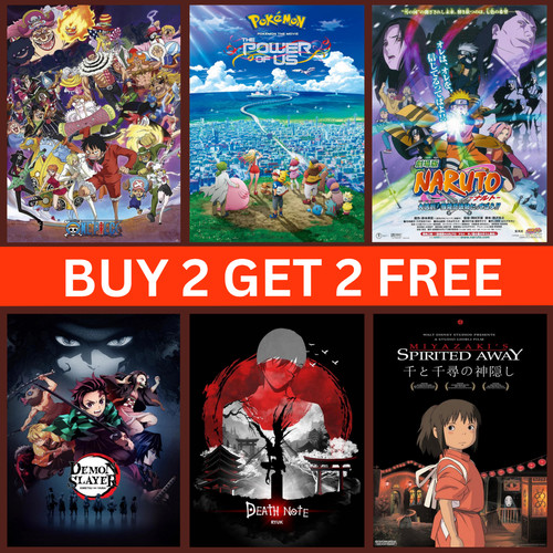 Classic anime posters wall art - anime,
