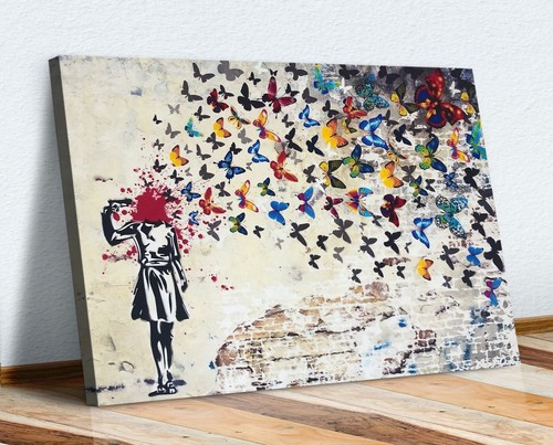 Canvas wall art print - wall,