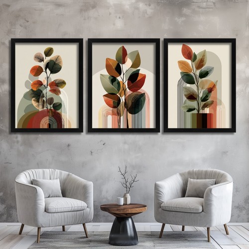 Set modern botanical - set,