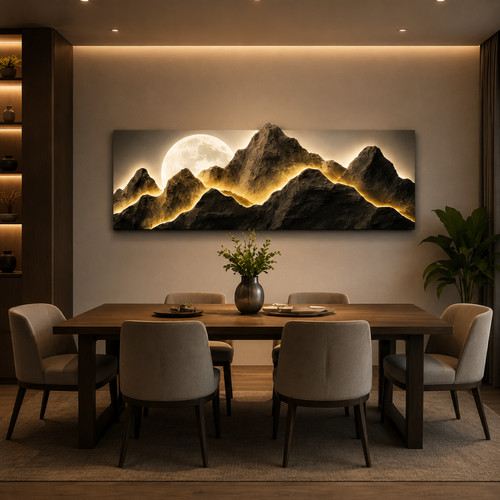 Mountain wall art - mountain,