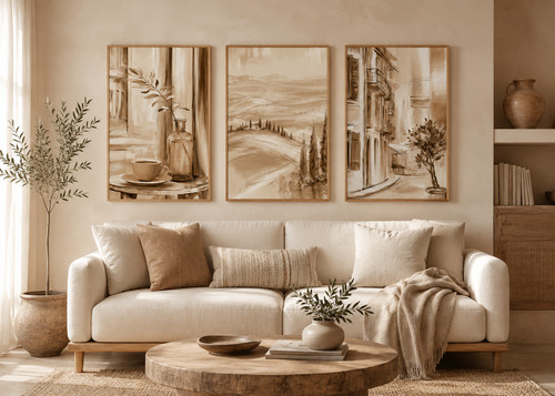 Set italian wall art - of,