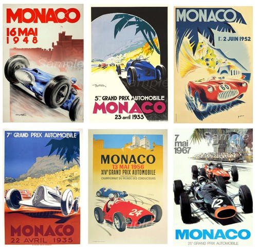 Vintage monaco grand prix - vintage,