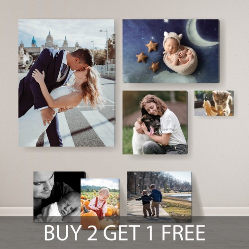 Personalised canvas photo - canvas,