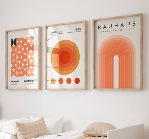 Set bauhaus prints a5 - of, a4
