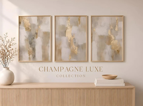 Set abstract wall art - set, of