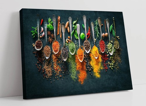 Herbs and spices - herbs, spoons