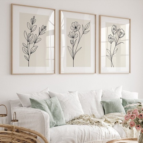 Set botanical line - botanical,