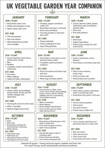 Month vegetable - month,