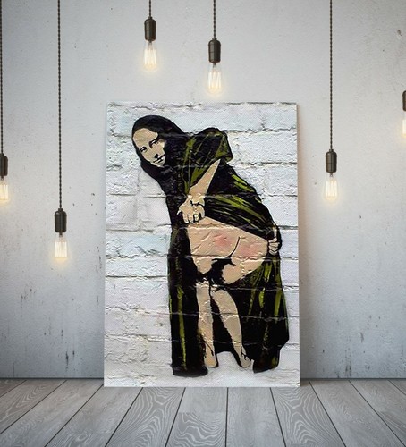 Banksy moona mona lisa - lisa,