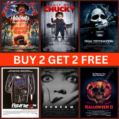 Iconic horror movie posters - iconic,