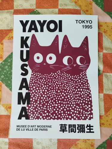 Yayoi kusama cats - yayoi,