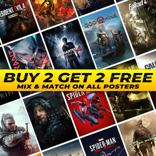 Gaming posters video - gaming, game