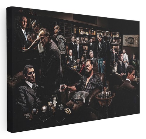 Movie mafia canvas - movie,