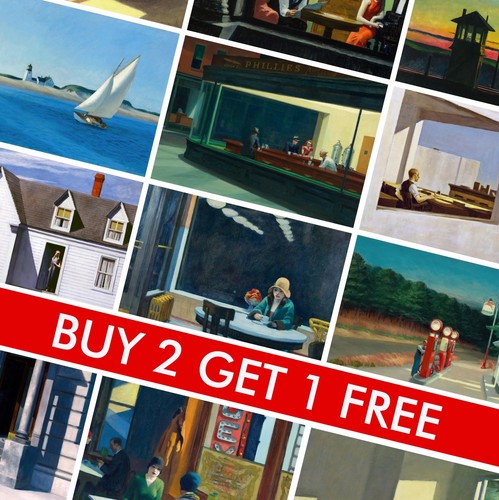Edward hopper prints classic - edward,