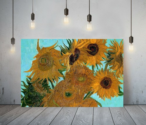 Van gogh sunflowers - sunflowers, 1