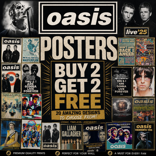 Oasis concer album posters - oasis,